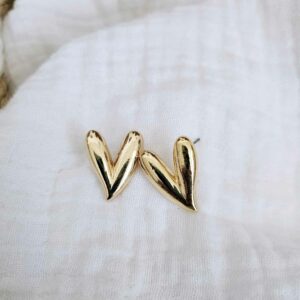 boucle d'oreille cœur