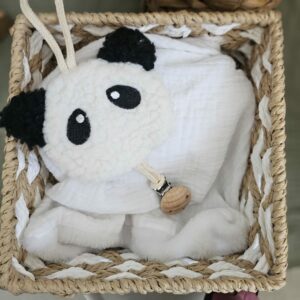 Attache tétine Panda