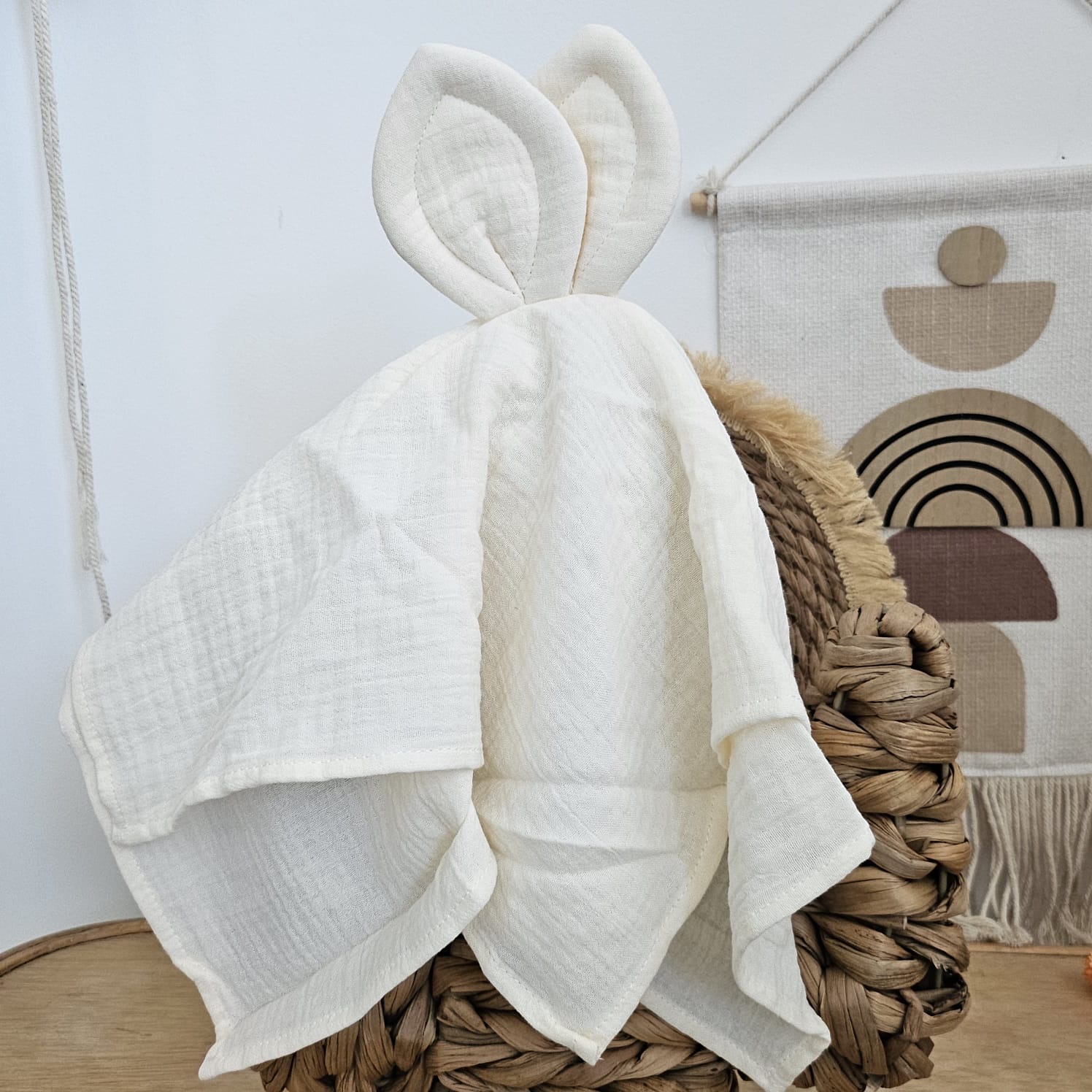 Doudou Pétales en gaze de coton