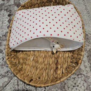 Pochette Matelassée “Petits Cœurs”