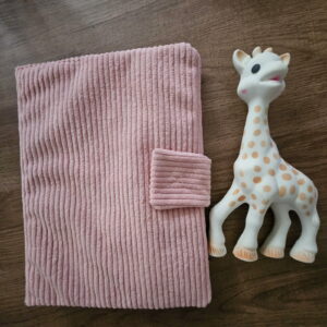 Protège Carnet de Santé – Velours Côtelé Ultra Doux