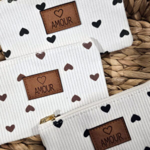 pochette amour cœur